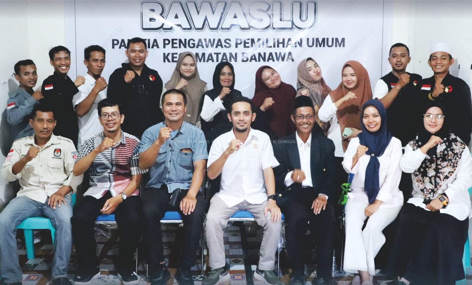 Bangun Soliditas Abdul Salim Resmi melantik Jajaran pengawas Pemilu