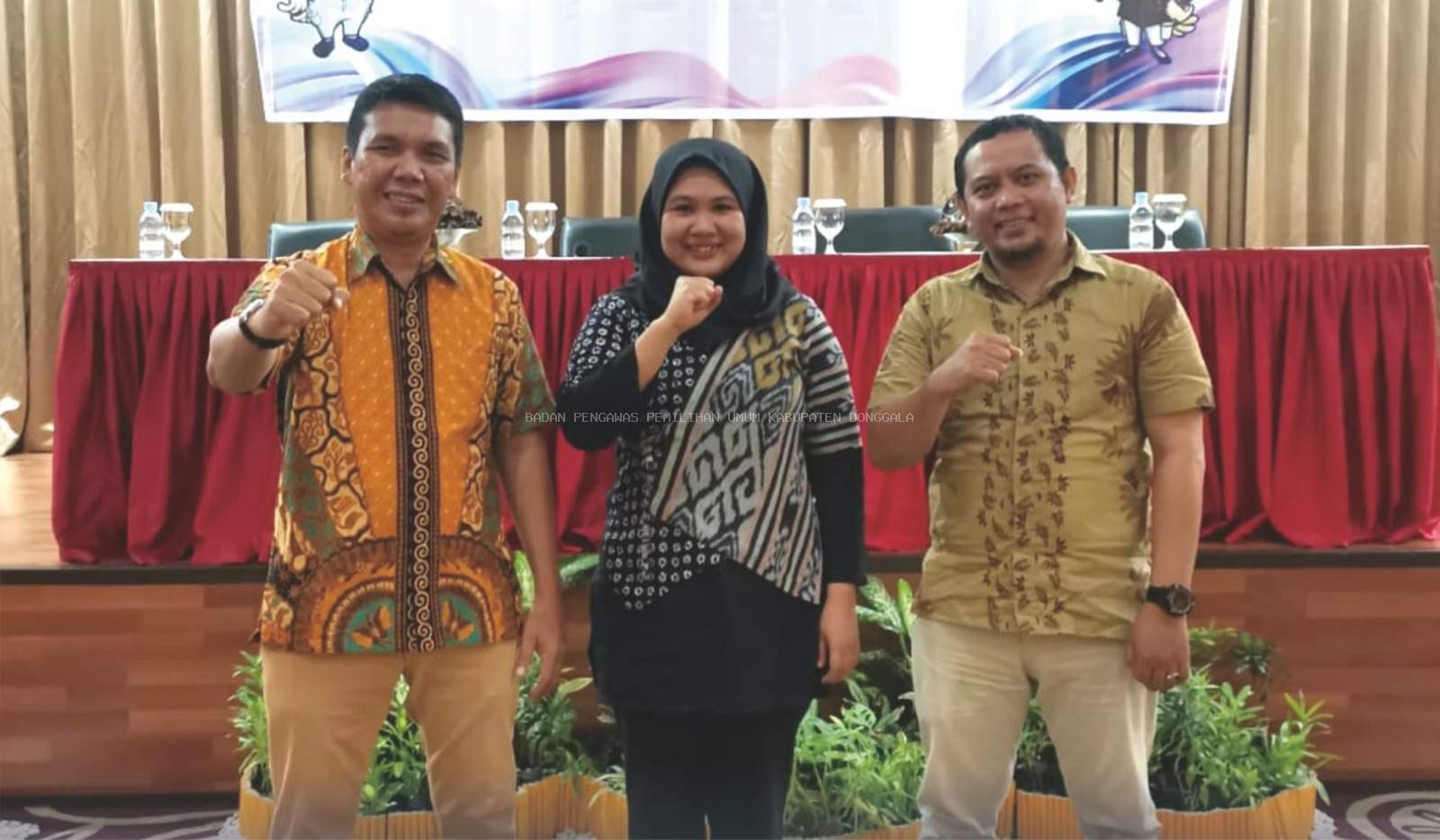 Memastikan kelancaran Distribusi Logistik Pemilu, Bawaslu donggala Hadiri Makor  Menyamakan Persepsi