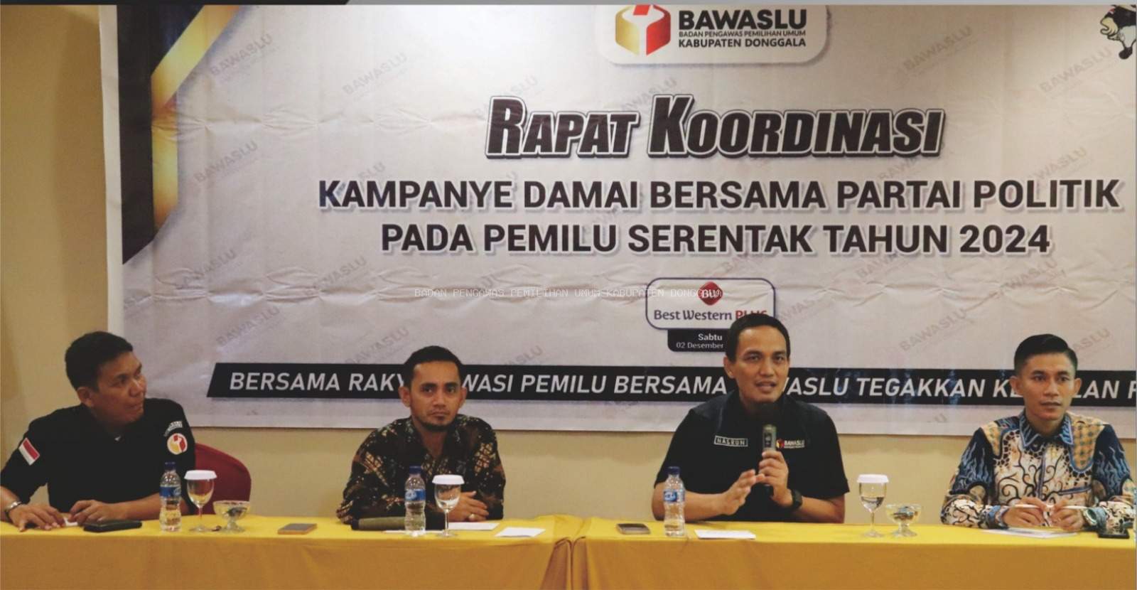 Deklarasi Kampanye Pemilu Damai Mewujudkan Komitmen Bersama Dalam Menyukseskan pemilu Bermartabat