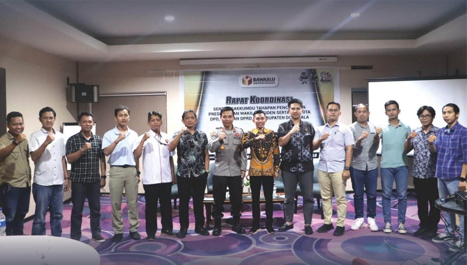Samakan Persepsi Bawaslu Donggala Gelar Rakor Sentra Gakkumdu 