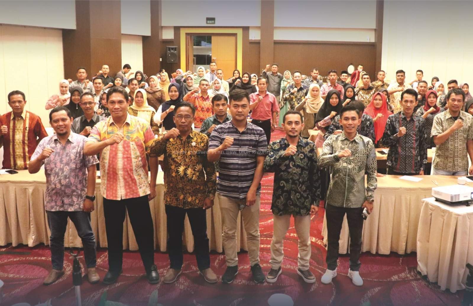 Mewujudkan Tertib Adminitrasi Bawaslu Donggala Gelar Rapat Konsolidasi Jajaran Pengawas Pemilu