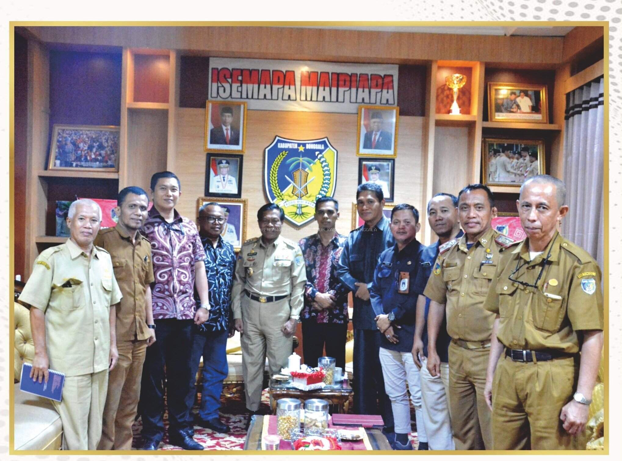 BAWASLU DAN KPU SAMBANGI PEMDA DONGGALA TERKAIT DANA HIBAH PILKADA SERENTAK 2024