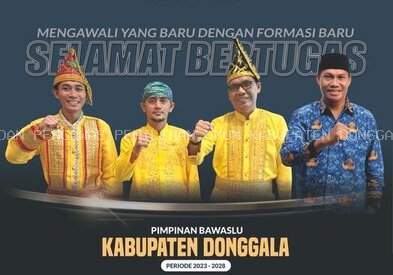 PIMPINAN BAWASLU KABUPATEN DONGGALA