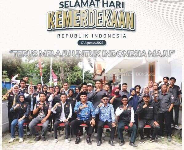 BAWASLU KABUPATEN DONGGALA LAKSANAKAN UPACARA HARI KEMERDEKAAN REPUBLIK INDONESIA KE 78