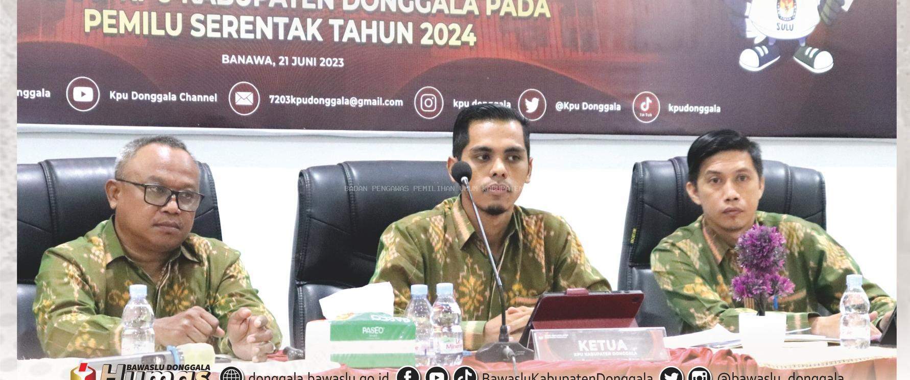 PENGAWASAN PENETAPAN DPT KABUPATEN DONGGALA 