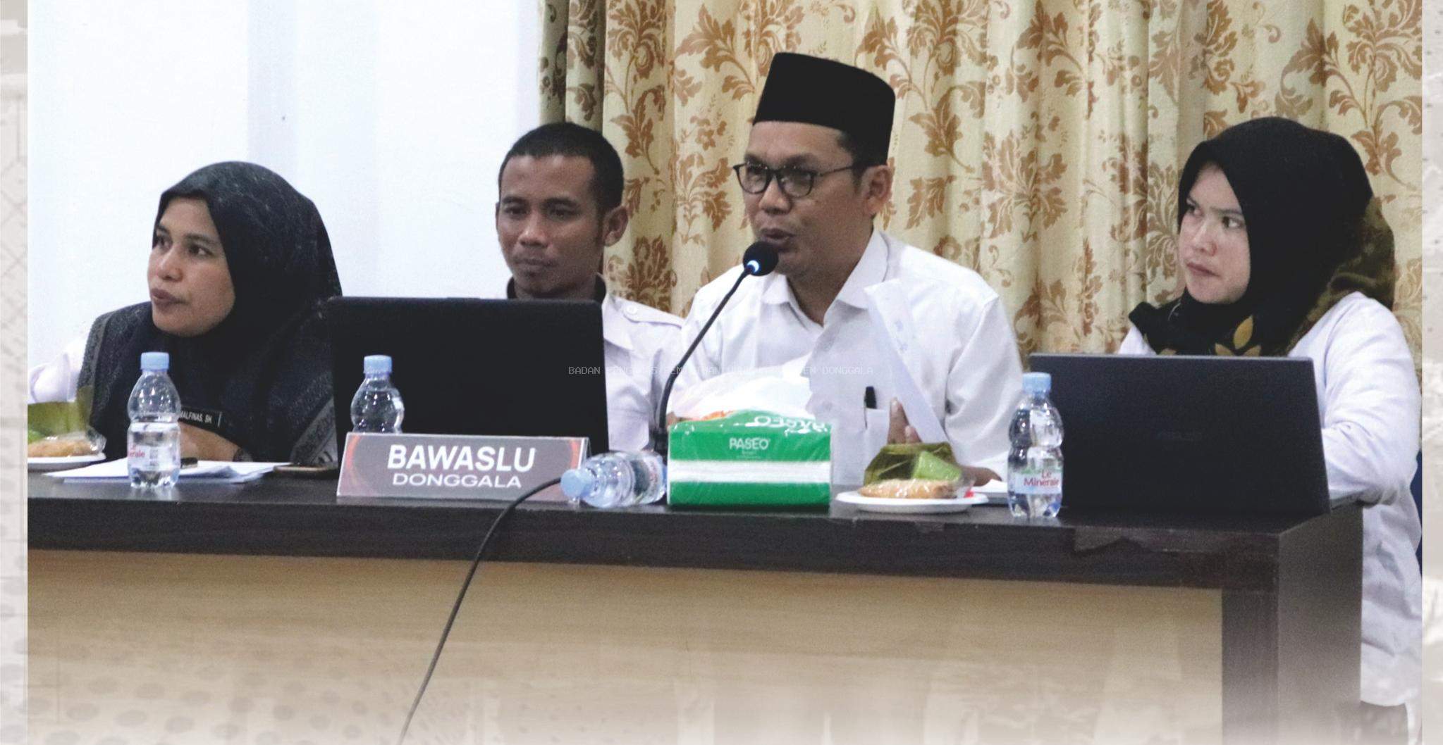 RAPAT PLENO TERBUKA PENETAPAN DAFTAR PEMILIH TETAP (DPT) KABUPATEN DONGGALA 