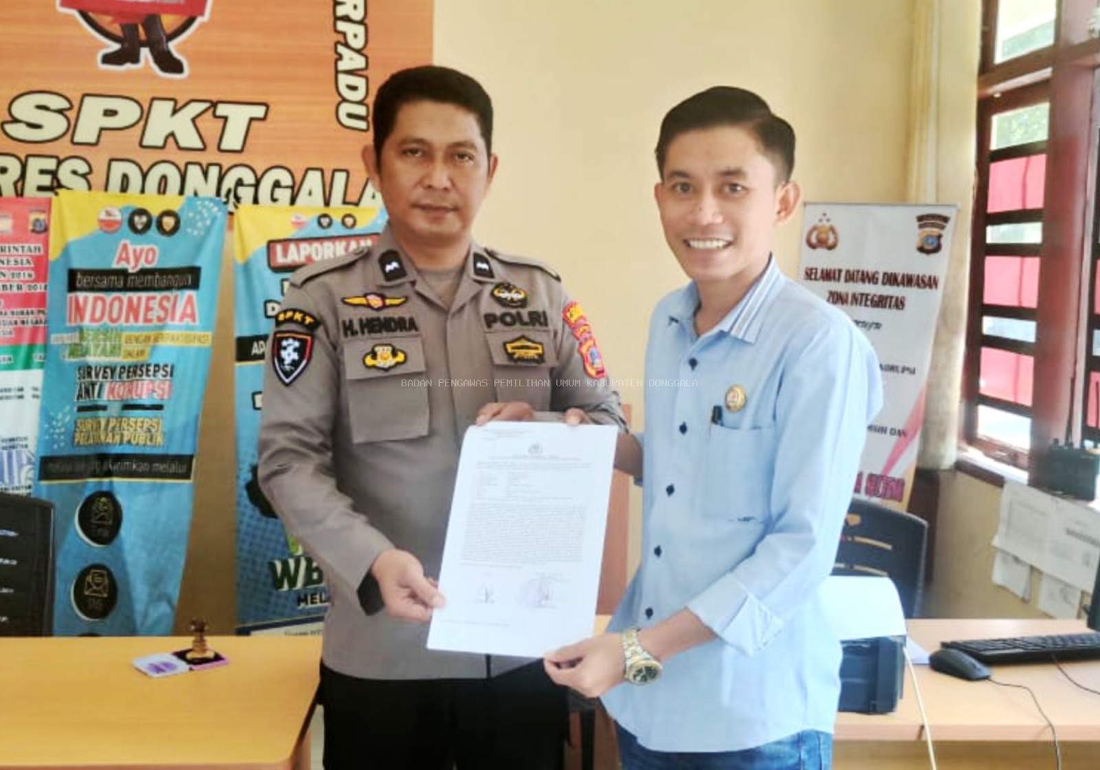 Bawaslu Donggala Teruskan Kasus Dugaan Pelanggaran Pidan Pemilu Ke Kepolisian Ke Tahap Penyidikan