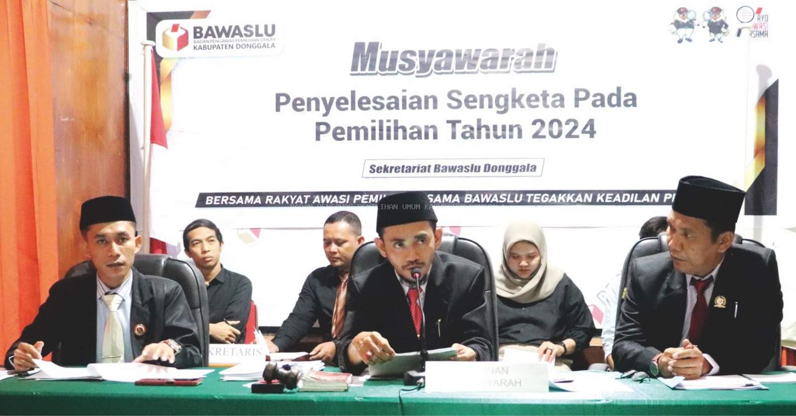 Hari Kedua Bawaslu Donggala Gelar Musyawarah Terbuka Penyelesaian Sengketa Pemilihan 2024