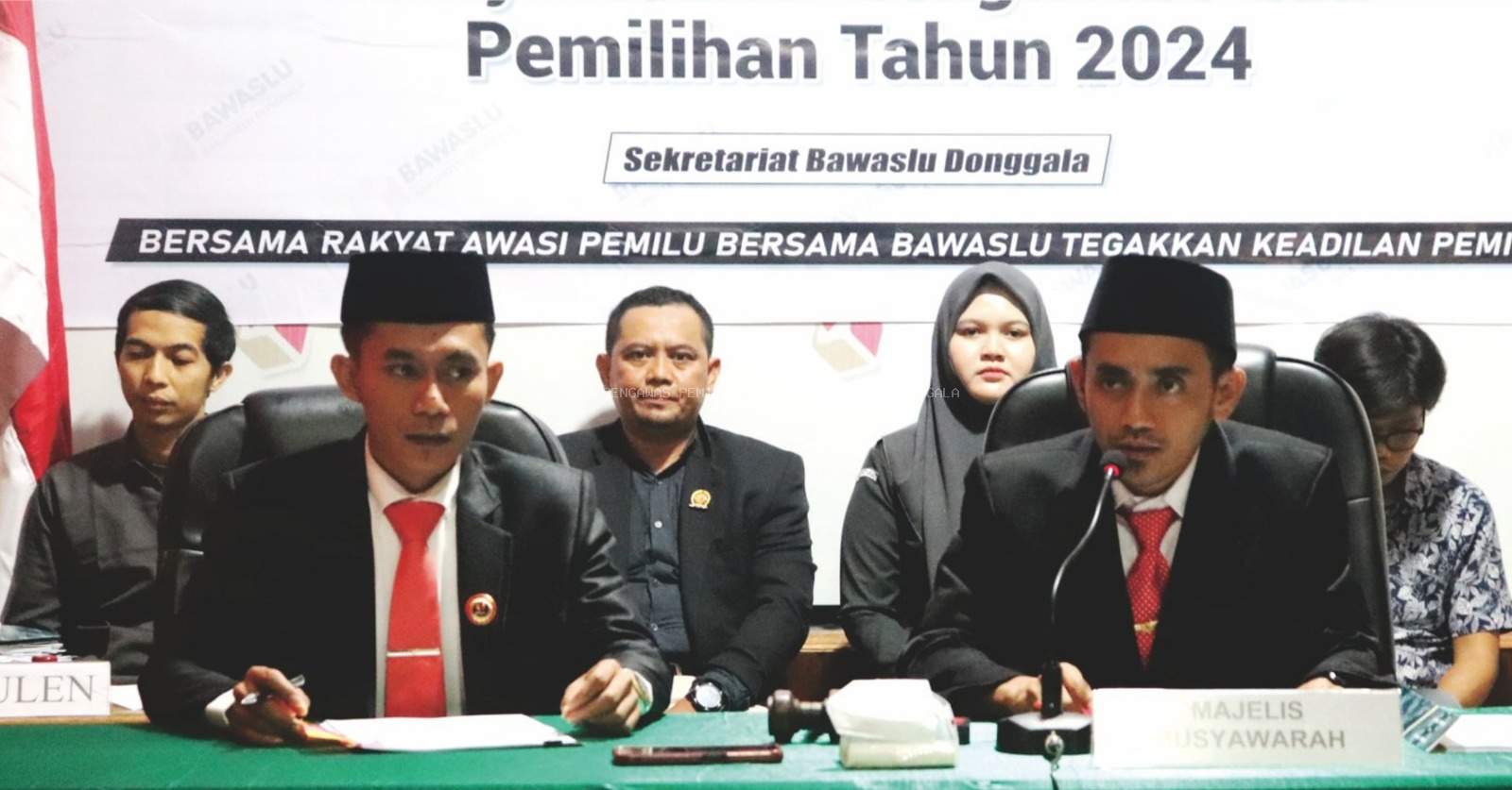 Pembacaan Putusan Musyawarah Terbuka Sengketa Pemilihan Calon Bupati dan Wakil Bupati Donggala Pilkada 2024