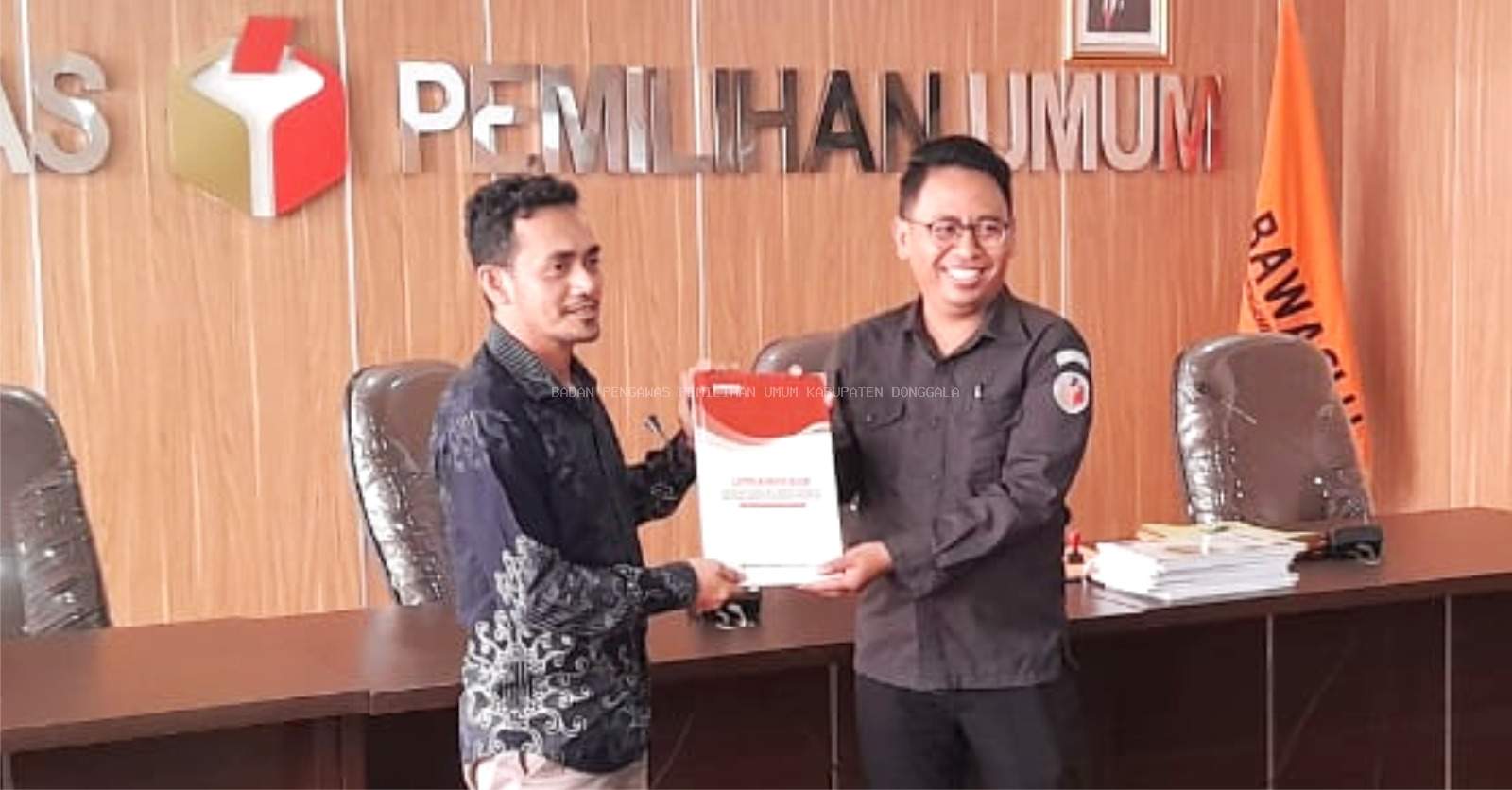 Bawaslu Donggala Serahkan Laporan Akhir Secara Masif Ke Bawaslu Republik Indonesia 
