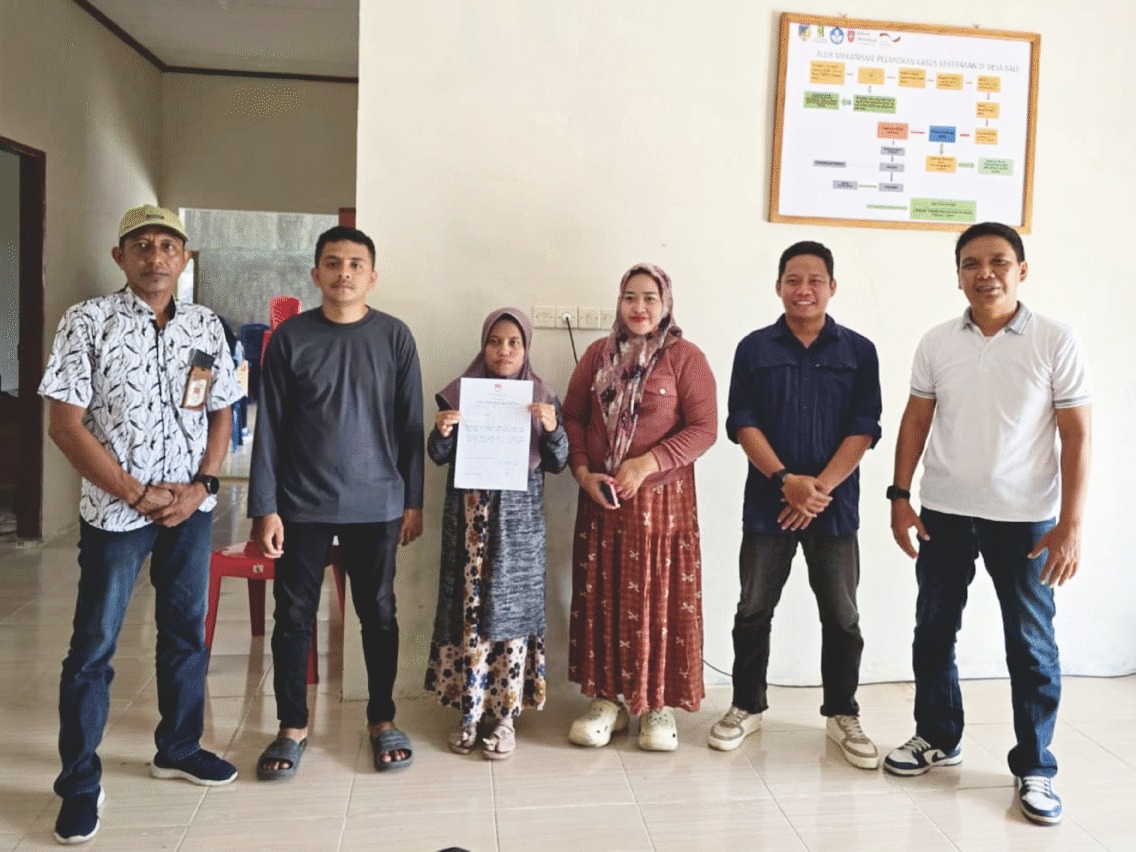 Tim Bawaslu Donggala kembali melanjutkan rangkaian pengawasan PDPB dengan melakukan uji petik di empat kecamatan