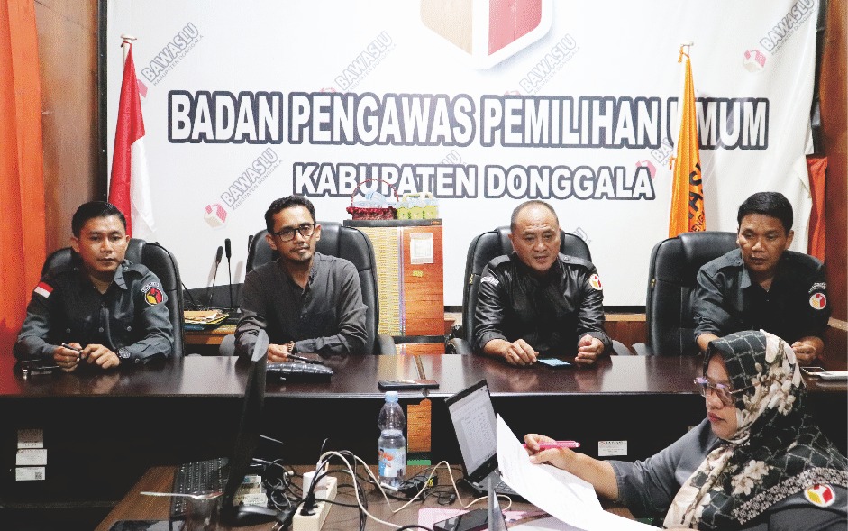 Bawaslu Donggala menggelar Rapat Internal “Penyusunan Rencana Kerja dan Anggaran” sebagai upaya perkuat tata kelola perencanaan dan penganggaran di lingkungan Sekretariat Bawaslu Kabupaten Donggala