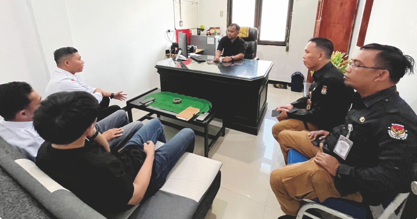 Bawaslu Donggala lakukan kunjungan kerja ke KPU Kabupaten Donggala