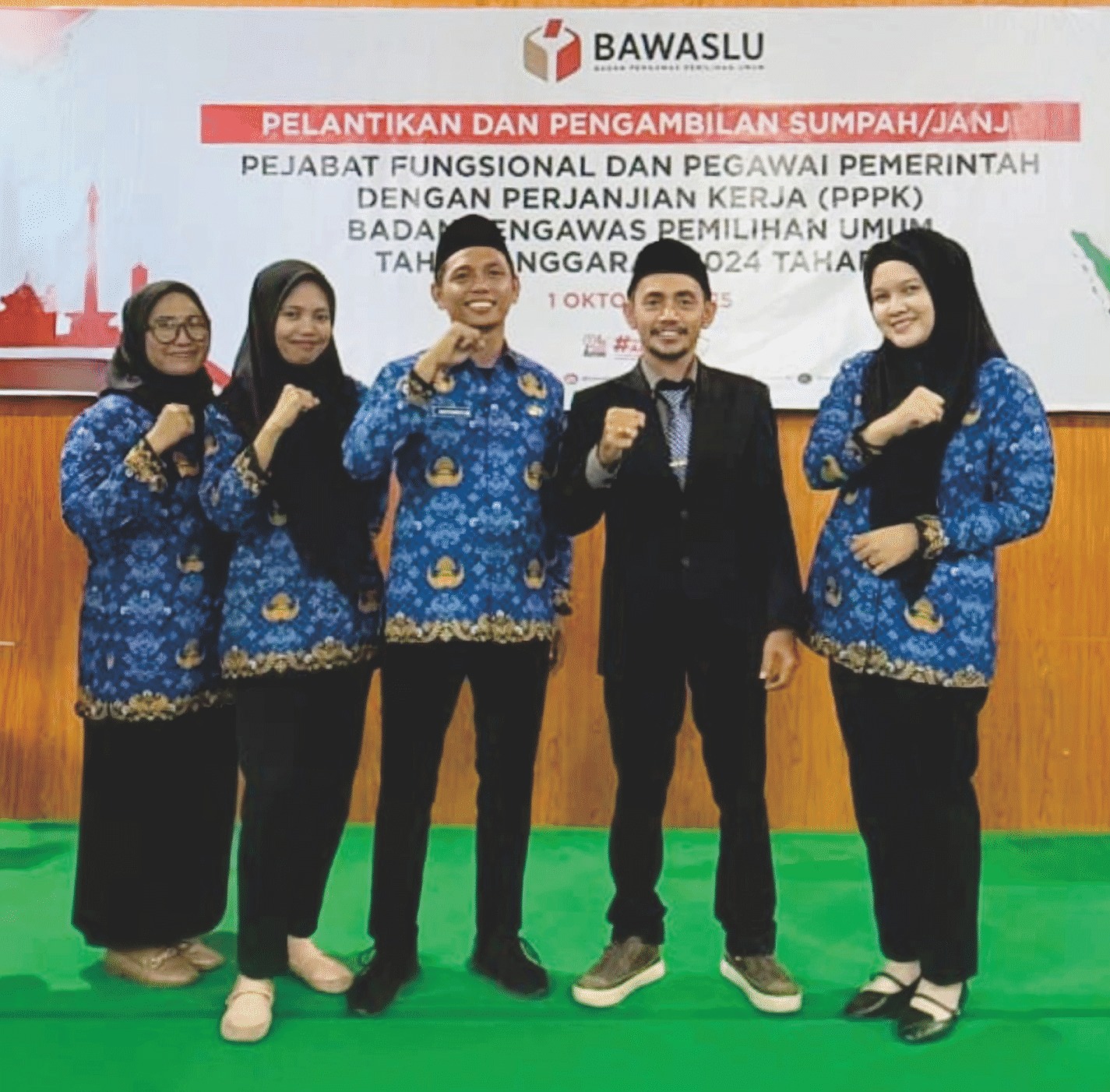 Selamat dan Sukses atas Pelantikan dan Pengambilan Sumpah Janji PPPK Bawaslu Kabupaten Donggala Tahun Anggaran 2024 Tahap II.