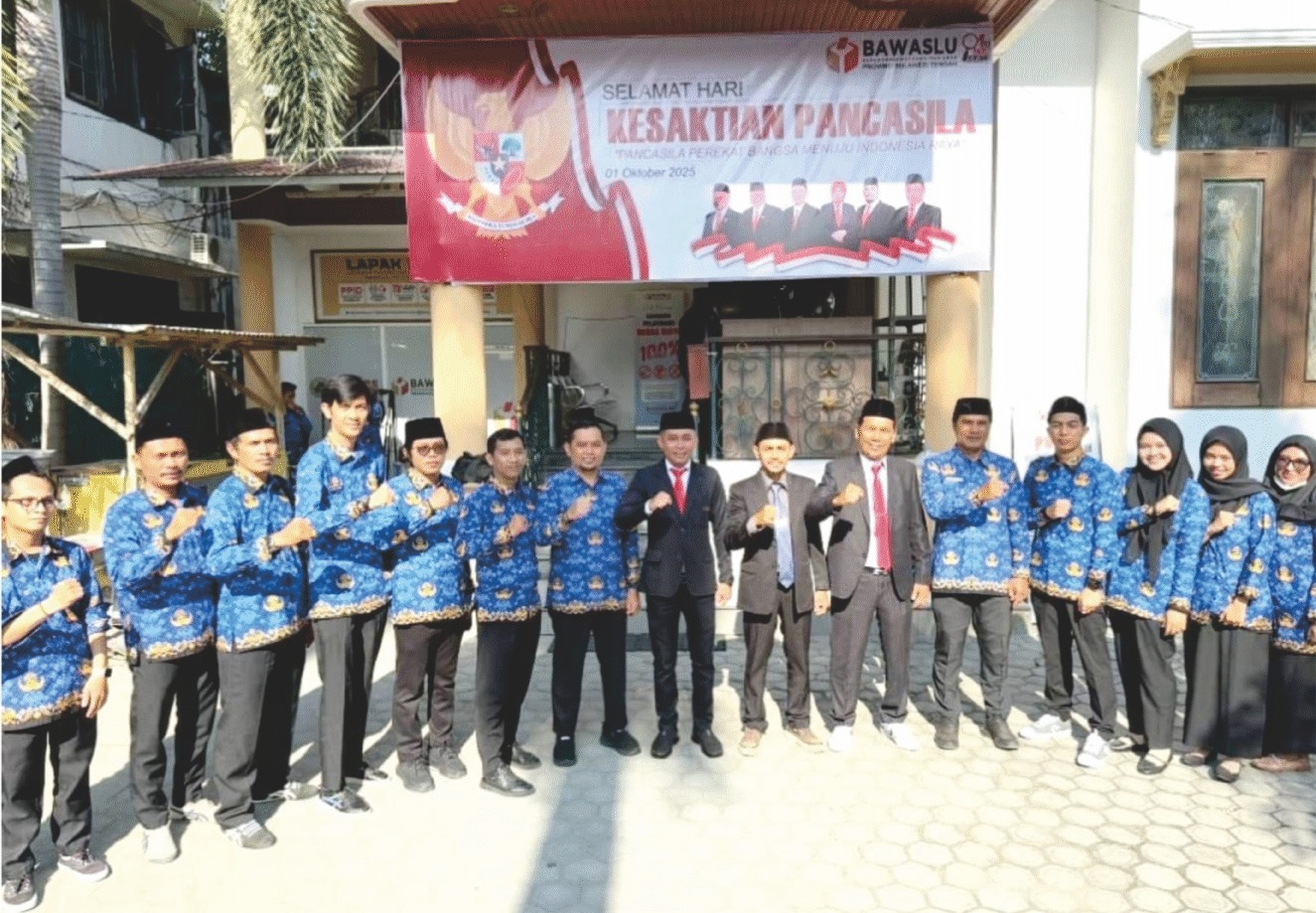 Bawaslu Donggala hadiri upacara peringatan Hari Kesaktian Pancasila Tahun 2025 