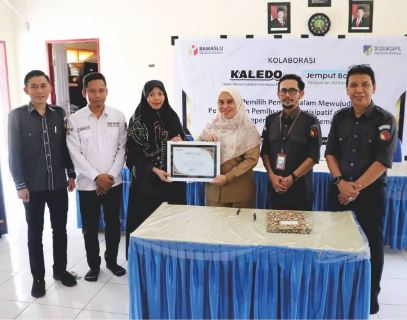 Kolaborasi Bawaslu Donggala dan Disdukcapil dalam Perkuat Pendidikan Demokrasi Sejak Dini