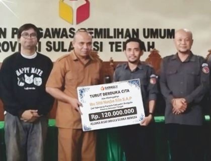 Wujud Kepedulian dan Kebersamaan, Bawaslu RI Salurkan Dana Kerohiman (Santunan Duka)
