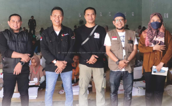 Bawaslu Donggala Lakukan Pengawasan melekat Sortir dan Lipat Surat Suara Pemilu 2024