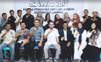 Bangun Soliditas Abdul Salim Resmi melantik Jajaran pengawas Pemilu