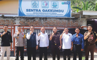 Sinergisme Saat Kunjungan Tim Bareskrim Mabes Polri Ke Sekretariat Sentra Gakkumdu Kabupaten Donggala
