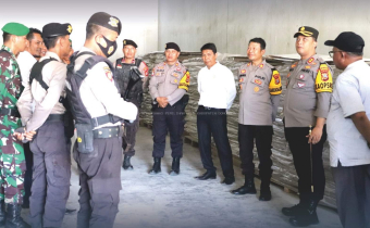 Memastika Keamanan dan Kelancaran Tahapan Pemilu Kapolres Bersama Bawaslu Donggala Sambangi Gudang Penyimpanan Logistik 