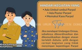 ASN TIDAK BOLEH SEMBARANG TERIMA UNDANGAN ORMAS DALAM MENJAGA NETRALITAS