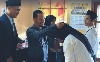 Memasuki Tahpan Krusial Abdul Salim resmi melantik Jajaran pengawas Pemilu