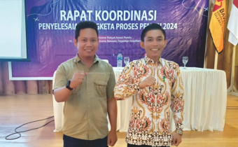 Bawaslu Donggala Hadir Dalam Rakor Penyelesaian sengketa Proses Pemilu