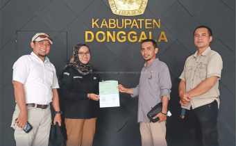 Bawaslu Donggala Awasi Distribusi logistik Bilik Pemungutan suara 