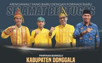 PIMPINAN BAWASLU KABUPATEN DONGGALA