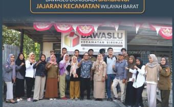BAWASLU DONGGALA SAMBANGI JAJARAN KECAMATAN WILAYAH PANTAI BARAT