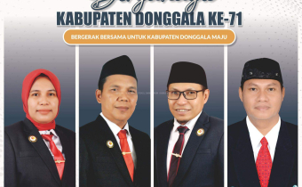 BAWASLU KABUPATEN DONGGALA MENGUCAPKAN DIRGAHAYU KABUPATEN DONGGALA KE-71 