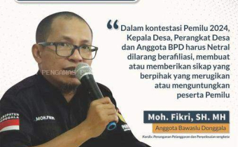 PEMILU 2024 KEPALA DESA, PERANGKAT DESA DAN ANGGOTA BPD HARUS NETRAL
