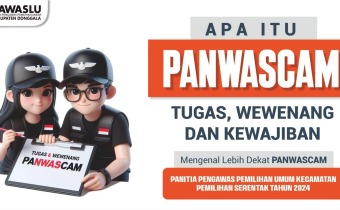 Apa itu Panwascam? Tugas, Kedudukan, Wewenang dan Kewajiban Panwascam dalam Pemilu