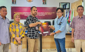 Bawaslu Menerima Salinan Berita Acara Perbaikan Dukungan Calon Bupati dan Wakil Bupati Donggala