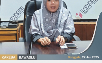 Anggota Bawaslu Sulteng, Dewi Tisnawaty, didampingi Kabag. dan tim lakukan supervisi dan monitoring pelaksanaan pengawasan pemutakhiran data pemilih berkelanjutan di Kabupaten Donggala.