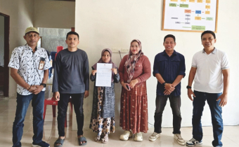 Tim Bawaslu Donggala kembali melanjutkan rangkaian pengawasan PDPB dengan melakukan uji petik di empat kecamatan