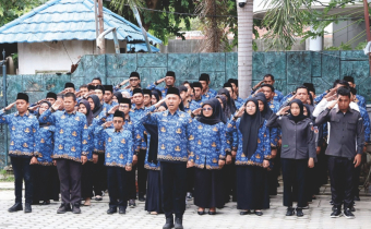 Bawaslu Provinsi Sulawesi Tengah gelar upacara peringatan hari pahlawan tahun 2025, bertajuk "Pahlawanku Teladanku, Bergerak Melanjutkan Perjuangan"