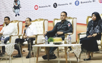Bawaslu Republik Indonesia menggelar sosialisasi dan penguatan pengawasan partisipatif dalam penyelenggaraan pemilihan umum