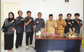 Perkuat sinergi dan konsolidasi demokrasi, Bawaslu Donggala sambangi Kantor Camat Banawa Tengah
