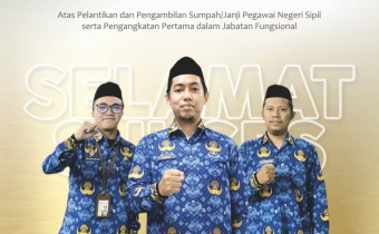 Bawaslu Donggala Ucapkan Selamat atas Pelantikan dan Pengambilan Sumpah PNS