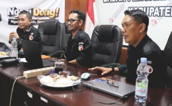 Perkuat Literasi Kepemiluan, Bawaslu Donggala Menggelar Kegiatan P2P Secara Daring