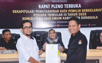 Awasi Pleno PDPB, Bawaslu Donggala Sampaikan Saran Perbaikan Data Pemilih Baru dan Disabilitas